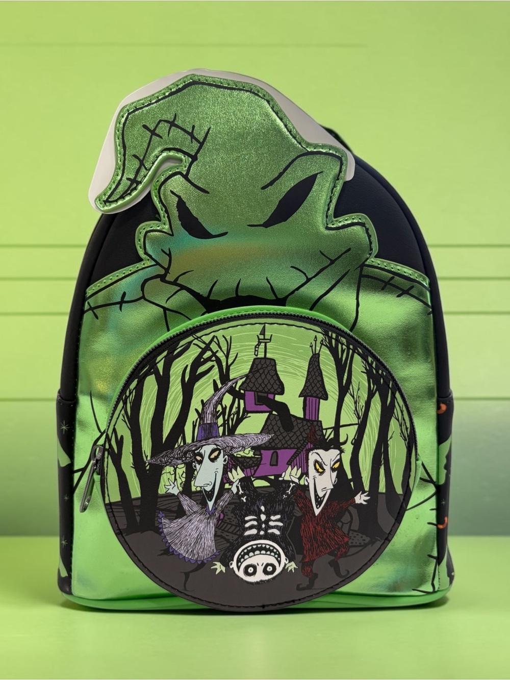 Disney Loungefly The Nightmare Before Christmas Oogie Boogie Backpack NWT